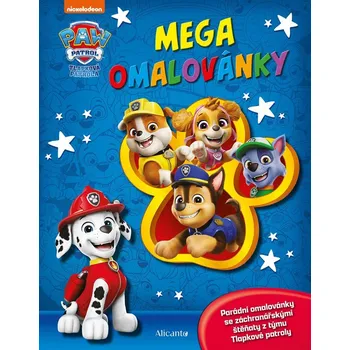 Tlapková patrola - Mega omalovánky - Kolektiv