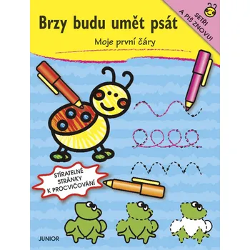 omalovánky Brzy budu umět psát-Moje první čáry - Zuzana Pospíšilová