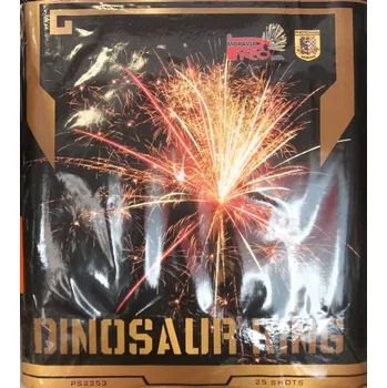 Zábavní pyrotechnika PyroMoravia Ohňostroj DINOSAUR KING - baterie 25 ran PS2253