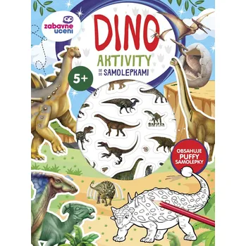 omalovánky Aktivity se samolepkami-Dino