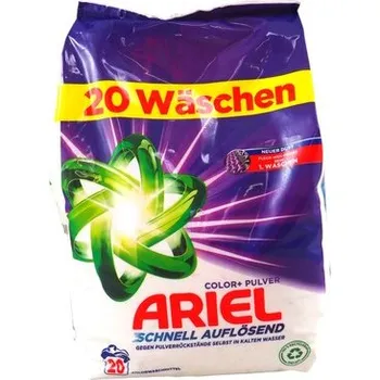 Přípravek na praní Ariel Prášek 20 praní Barva 1,2 kg (pytel)
