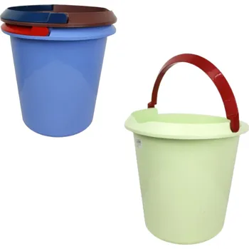 Kruhové vědro 11 l – MIX BAREV