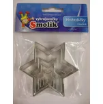 Smolík 711 hvězdičky hladké 5 ks