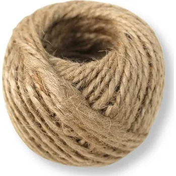 Příze Provázek, šňůra barva NATURAL 50 g klubko KONOPNÝ