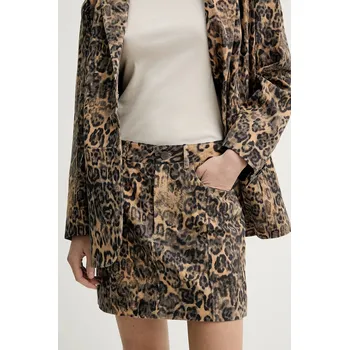 Dámská sukně Kožená sukně Gestuz 10910458 béžová 08X, vel. 38