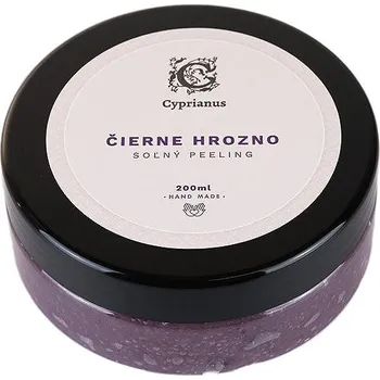 Pleťový peeling CYPRIANUS Černé hrozno 200 ml