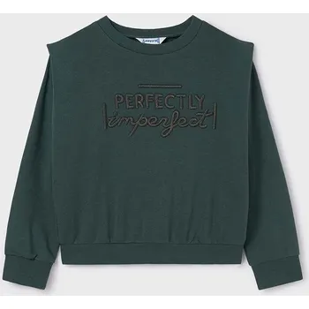 Chlapecká mikina Dětská mikina Mayoral 7468.8D.Junior.9BYH tyrkysová 67X, vel. 157