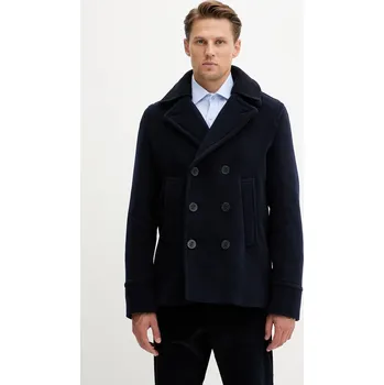 Dámské oblečení Vlněný kabát Paul&Shark 15312361 námořnická modř 59X, vel. XL