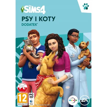 Počítačová hra The Sims 4 Psy i koty (PC) PLklucz Origin PC