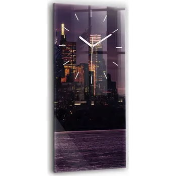 Hodiny Nástěnné hodiny Wallfluent černé 30 cm