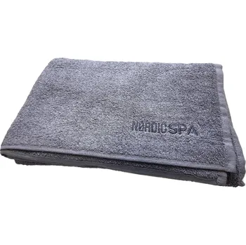 NordicSPA Saunová froté osuška šedá 100 x 180 cm