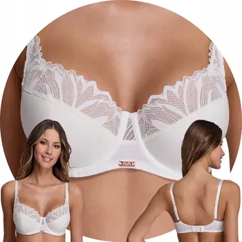 Podprsenka Ava podprsenka polovyztužená bílá velikost 75F