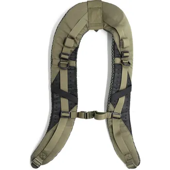 Příslušenství k zavazadlu EBERLESTOCK popruhy ramenní THICK PAD MILITARY GREEN