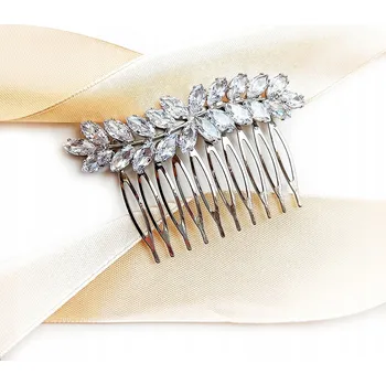 Ozdoba do vlasů Kokonet hřeben do vlasů stříbrný