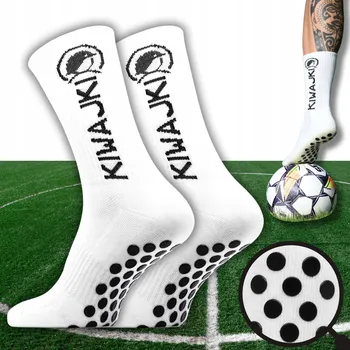 Fotbalové štulpny KIWAJKI bílé vel. 46-49