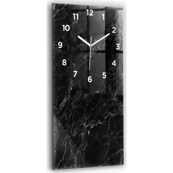 Hodiny Nástěnné hodiny Wallfluent černé 30 cm