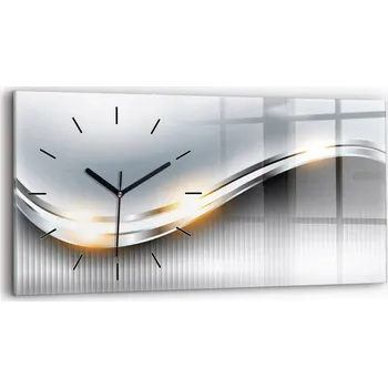 Hodiny Nástěnné hodiny Wallfluent šedé 60 cm