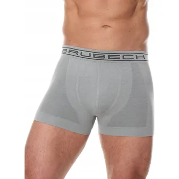 Pánské spodní prádlo Brubeck Spodní Prádlo Boxerky šedé, velikost L