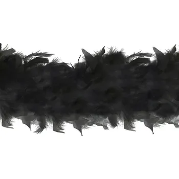 Karnevalový doplněk GoDan Boa černé, 180 cm