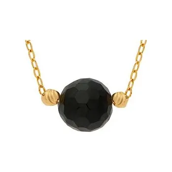 Náhrdelník Lovrin Komplet náramk a náhrdelník 64295839 Žluté zlato OS