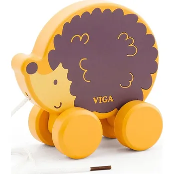 Dřevěná hračka Dřevěná tahací hračka pro děti Viga ježek