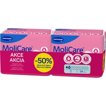 Inkontinenční vložka HARTMANN MoliCare Lady Pad 1,5 kapky 2x 12 ks