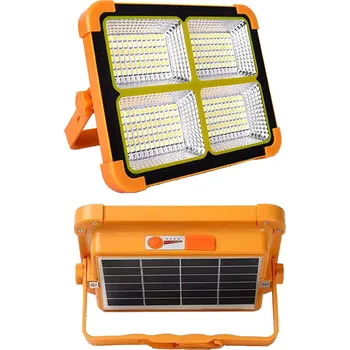 Venkovní osvětlení FOYU LED solární světlo multifunkční, 120 W, Power banka 20000Ah, USB-C