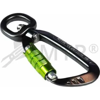 karabina MTR Karabina s otočným okem – twist lock 91x38,5mm Dural