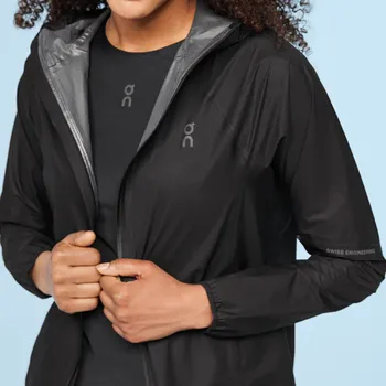 Dámská větrovka Dámská bunda ON Running Ultra Jacket Black Velikost: L