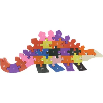 Dřevěná hračka Vzdělávací dřevěné puzzle-Dinosaurus 1