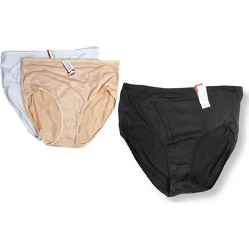 Kalhotky Dámské kalhotky SOLLA velké velikosti jednobarevné, hladké č.: 3006 - 1 ks