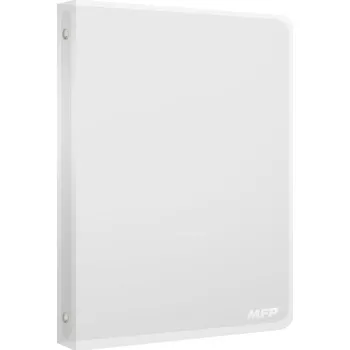 Pořadač M 4-kroužek čirý PP A4