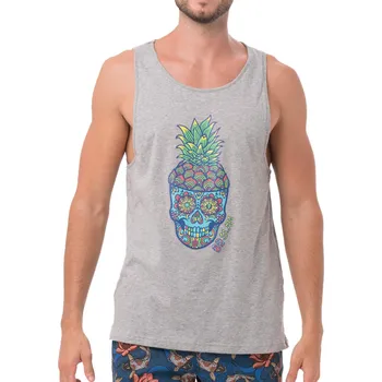 Pánské tričko 69SLAM PINE SKULL GREY (MSNPLL-GY) S MSNPLL-GY Možnost vrácení zboží ZDARMA do 120 dnů!