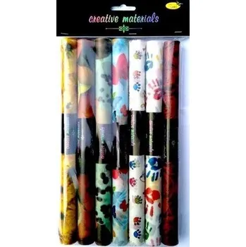 Set školních potřeb Papier transparentny z nadrukiem 25x35cm 7szt (pl, 2000, Galeria Hobby)