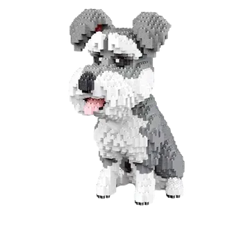 ostatní stavebnice OEM Stavebnice - Jezevčík a Schnauzer Balení: B