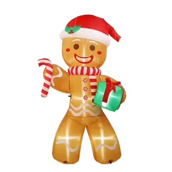 Vánoce OEM Vánoční nafukovací Perníček 2.4 m