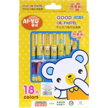 Olejové pastely 18 barev 7,5 cm