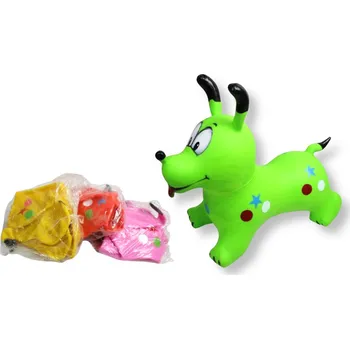 Hračka pro psa Hračka SKOCZEK gumový PES 65x55x30 cm - MIX BAREV