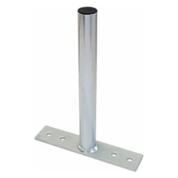 Příjem digitálního pozemního vysílání Držák stožáru délka 30cm s pásem bez jezdce, k uchycení na zeď