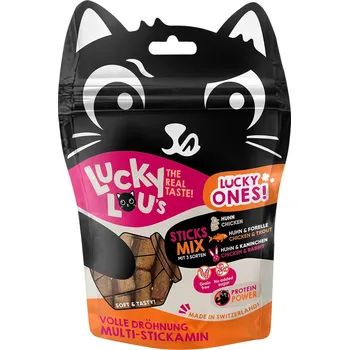 Pamlsek pro kočku Lucky Lou Lucky Ones Sticks kombinované balení 50 g