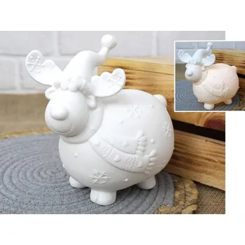 Vánoční dekorace Ozdobná figurka RENIFER LED 15 x 14 x 9 cm