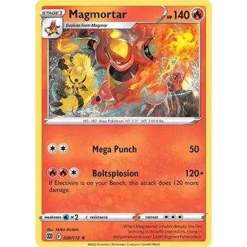Karetní hra Magmortar - 20/172 - Brilliant Stars Typ karty: Non-Holo