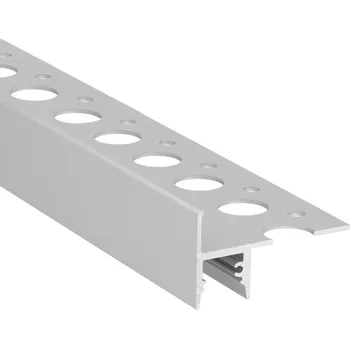 LED lišta Profil UP-TILE10 A stříbrný elox l 4+