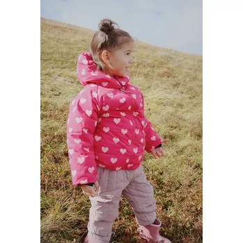 Chlapecká bunda Dětská bunda Konges Sløjd NUKA JACKET GRS KS103522.9BYA růžová 43X, vel. 80