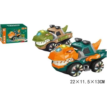 autíčko Auto DINOSAURUS na baterie v kartonu 22x11x13 cm