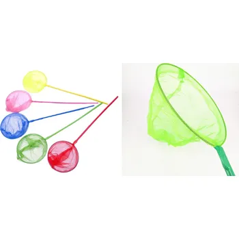 Síťka na lov motýlů, ryb 80x20 cm MIX BAREV