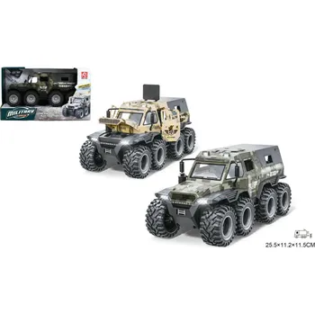 autíčko Vojenské auto Military Fighting světlo, zvuk 25,5x11,2x11,5 cm