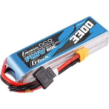 RC náhradní díl Gens ace akumulátor LiPo G-Tech 3300mAh 14.8V 60C 4S1P XT60 plug