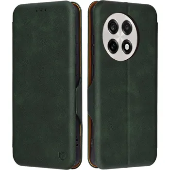 Pouzdro na mobilní telefon Peněženka Techsuit Safe Wallet Plus OnePlus 13R zelená