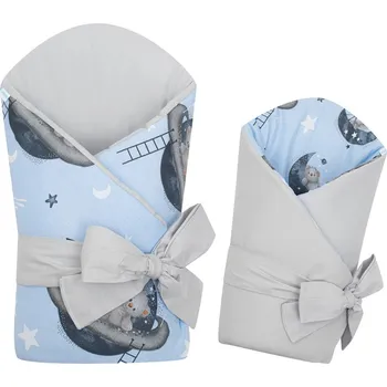 Zavinovačka Oboustranná dětská zavinovačka New Baby Teddy bear in space 80x80 cm